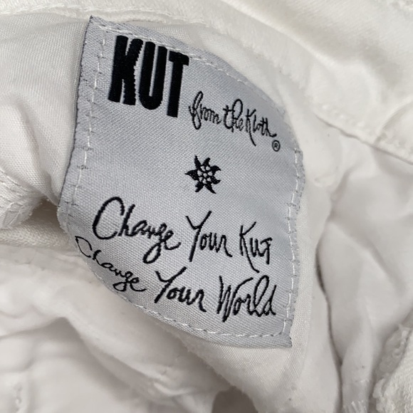 KUT from The Kloth White Jean Shorts - Picture 7 of 13